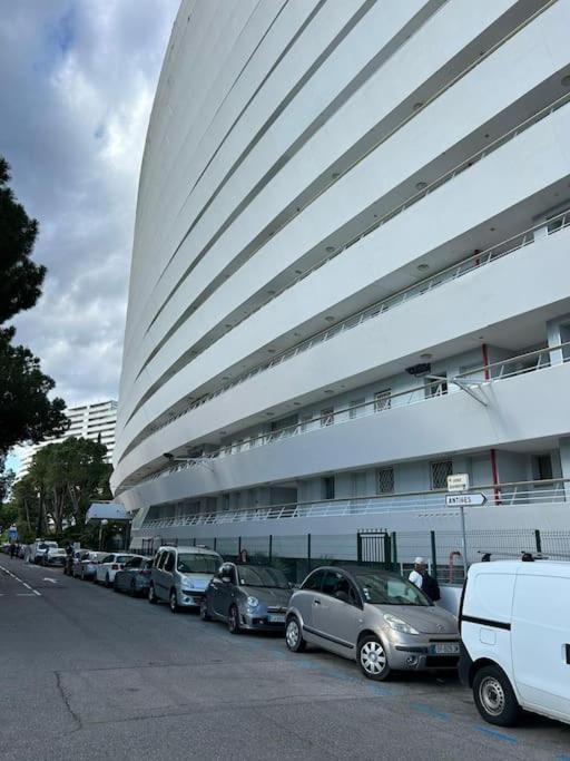 T2 Climatise Vue Mer 11Eme Etage Avec Acces Plages Villeneuve-Loubet Extérieur photo