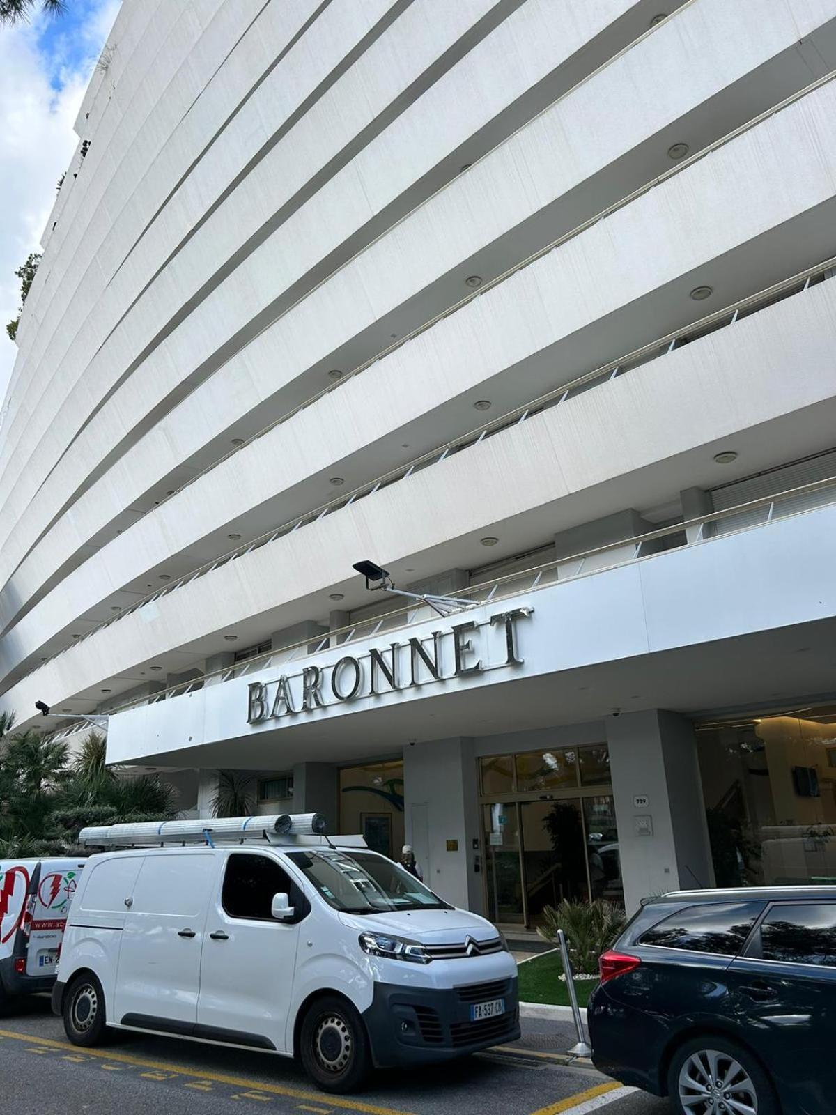 T2 Climatise Vue Mer 11Eme Etage Avec Acces Plages Villeneuve-Loubet Extérieur photo